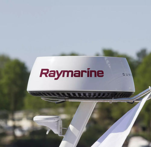 Антенна радар - QUANTUM Q24C - Raymarine - для катера / обтекатель / 24 В