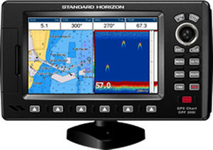 Панель приборов устройство считывания с карт - CPF300i  - Standard horizon - рыбопоисковый эхолот / радар / АИС (автоматическая идентификационная система)