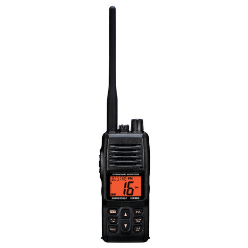 Морской радиоприемник - HX380 - Standard horizon - переносной / VHF / погружной