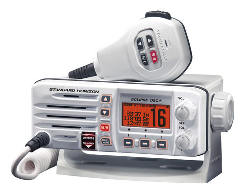 Радиоприемник для судна - Eclipse DSC+ GX1200 - Standard horizon - для парусника / фиксированный / VHF