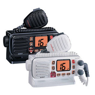 Радиоприемник для судна - Quest GX1255S - Standard horizon - фиксированный / VHF / герметичный