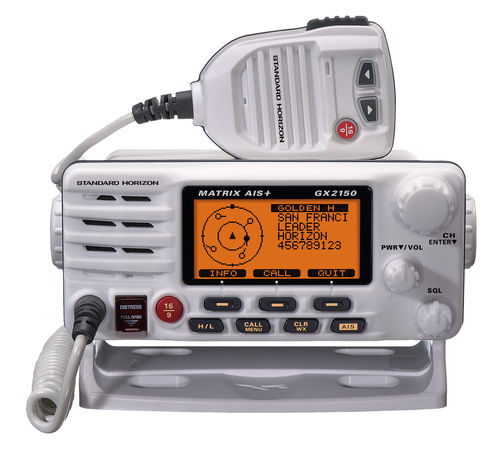 Морской радиоприемник - Matrix AIS+ GX2150 - Standard horizon - фиксированный / VHF / погружной