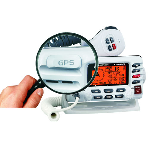 Радиоприемник для катера - EXPLORER GX1700 - Standard horizon - фиксированный / VHF / герметичный