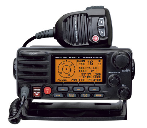 Радиоприемник для судна - Matrix GX2200 - Standard horizon - фиксированный / VHF / погружной