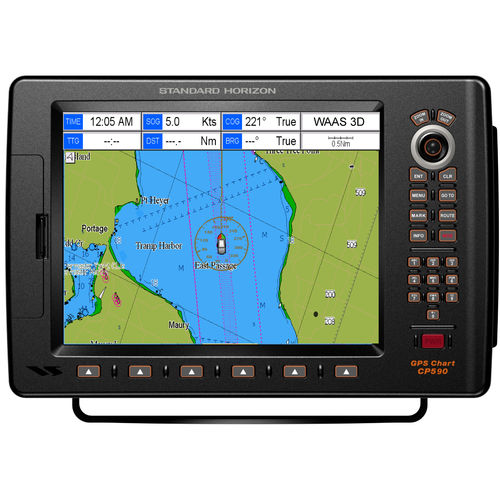 Многофункциональный прибор устройство считывания с карт - CP590 NC  - Standard horizon - радио / АИС (автоматическая идентификационная система) / GPS