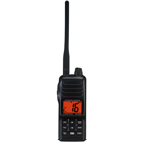 Радиоприемник для катера - HX 280S - Standard horizon - переносной / VHF / погружной