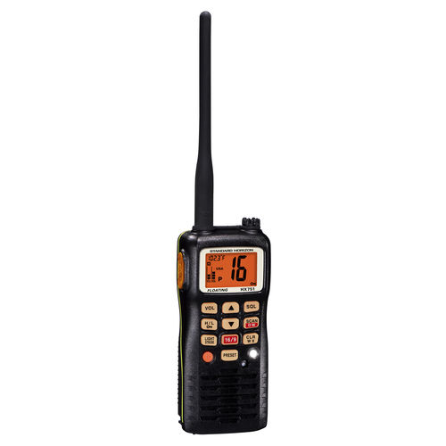 Радиоприемник для катера - HX751  - Standard horizon - переносной / VHF / погружной