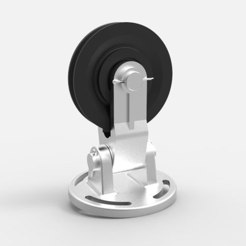 Одиночный такелажный блок - 106886 - Goiot Systems - с пластиной / с шарнирным соединением / на шариковом подшипнике