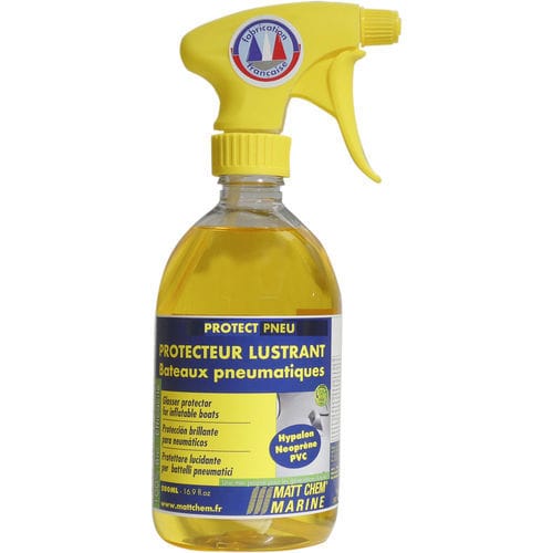 Очиститель для пластмассы - PROTECT PNEU - MATT CHEM MARINE - для надувной лодки / биоразлагаемый / защитный воск