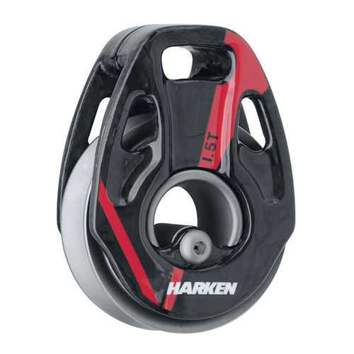 Одиночный такелажный блок - 3294 - Harken - контрпривода / с роликовым подшипником / трос макс.: 9 мм