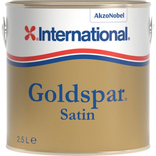 Лак для катера - Goldspar Satin - International Yacht Paint - для дерева / из полиуретана / сатинированный