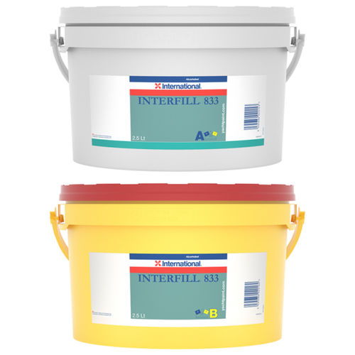 Эпоксидная штукатурка - Interfill 833 - International Yacht Paint - для отделки