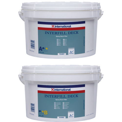 Двухкомпонентная штукатурка - Interfill Deck - International Yacht Paint
