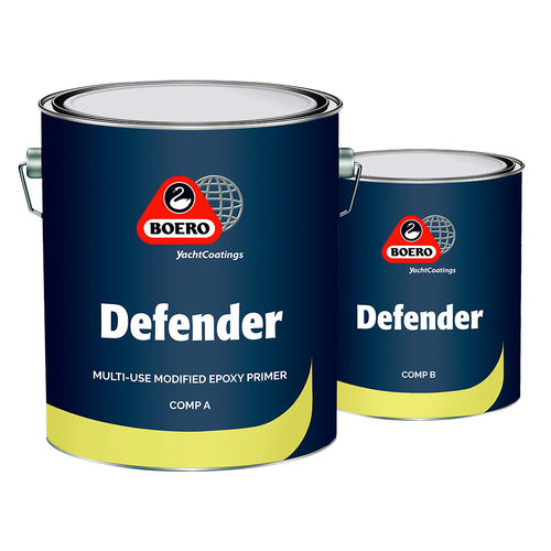 Грунтовка для катера - DEFENDER - Boero YachtCoatings - для алюминия / двухкомпонентная / эпоксидная