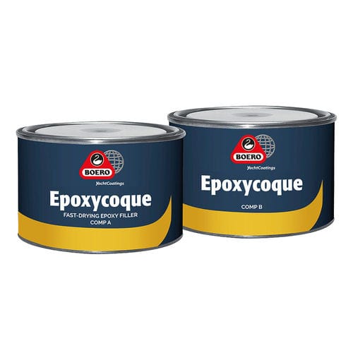 Эпоксидная штукатурка - EPOXYCOQUE - Boero YachtCoatings - двухкомпонентная / для ремонта