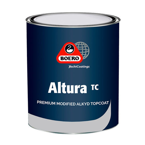 Краска для прогулочного судна - ALTURA TC - Boero YachtCoatings - однокомпонентная / из полиуретана / для отделки