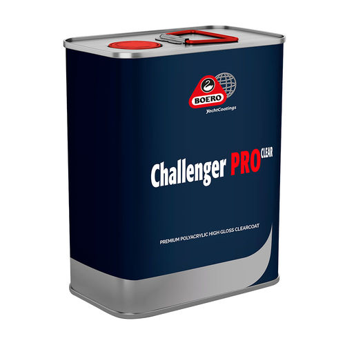 Лак для катера - CHALLENGER PRO CLEAR - Boero YachtCoatings - для дерева / двухкомпонентный / акриловый