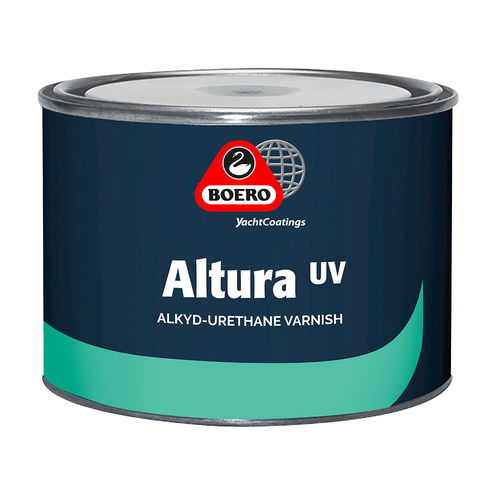 Лак для катера - ALTURA UV - Boero YachtCoatings - для дерева / однокомпонентный / уретановый