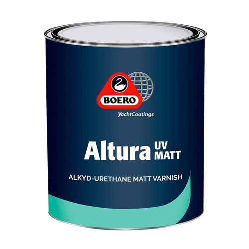 Лак для катера - ALTURA UV MAT - Boero YachtCoatings - для дерева / однокомпонентный / уретановый