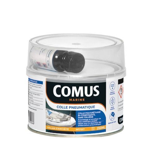 Двухкомпонентный клей - PNEUMATIQUE - COMUS MARINE - из полиуретана / для пластмассы / для резины