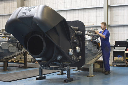 Турбина водометного движителя для судна - HT810 - HAMILTONJET