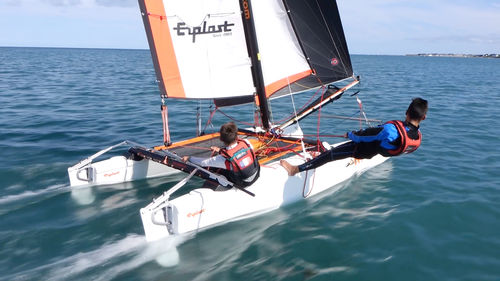Спортивный катамаран для досуга - M - ERPLAST - для обучения / для регаты / одиночный
