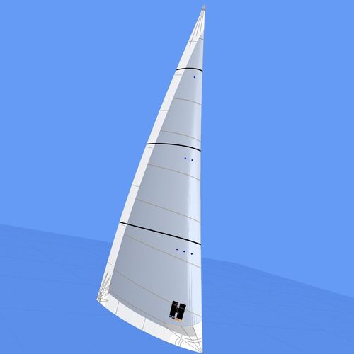 Генуэзский - TOURING - Hydesails - для круизного парусного судна / с горизонтальным кроем / из Dacron®