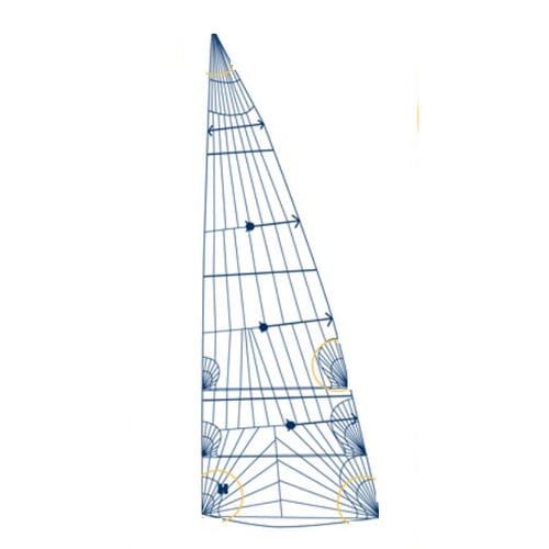 Грот - GRAND PRIX - Hydesails - для яхты, участвующей в регате / мембранный