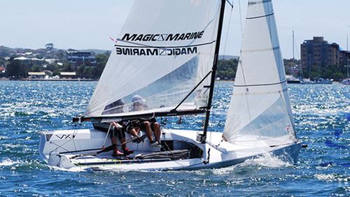 Двухместный швертбот - VX One - Mackay Boats - скиф / для регаты