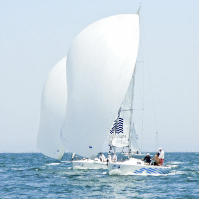 Асимметричный спинакер - Olimpic Sails - генакер / для килевого спортивного монотипа / с трирадиальным кроем