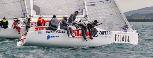 Грот - ESTE 24 - Olimpic Sails - для килевого спортивного монотипа / мембранный