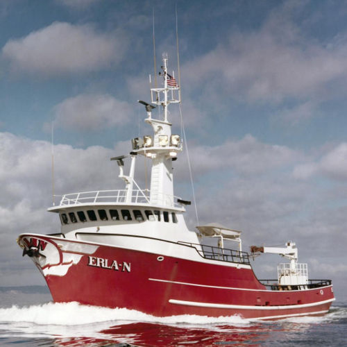 Профессиональное рыболовное судно траулер - S-40 F/V ERLA N - Nichols