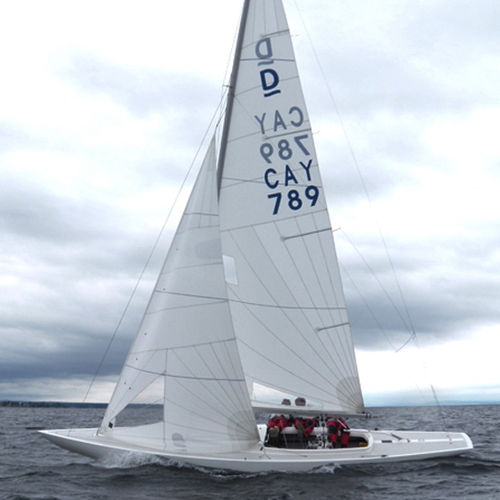 Грот - Quantum Sails - для килевого спортивного монотипа / с радиальным кроем / Dragon