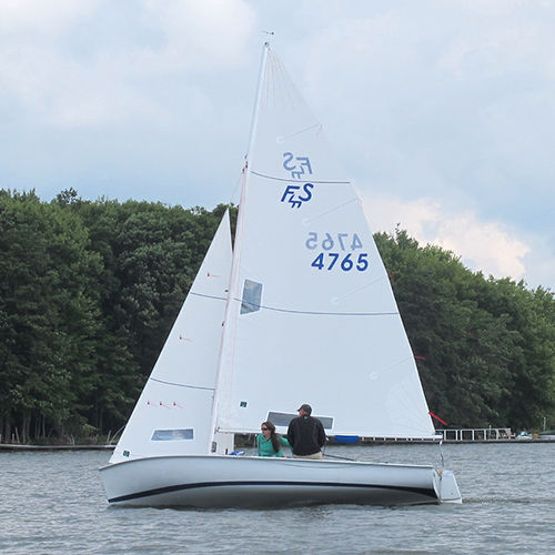 Фок - FLYING SCOT  - Quantum Sails - для килевого спортивного монотипа