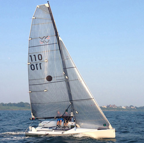 Фок - VX ONE  - Quantum Sails - для монотипного парусника / с трирадиальным кроем