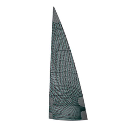 Грот - FUSION  - Quantum Sails - для яхты, участвующей в регате / из карбона / мембранный