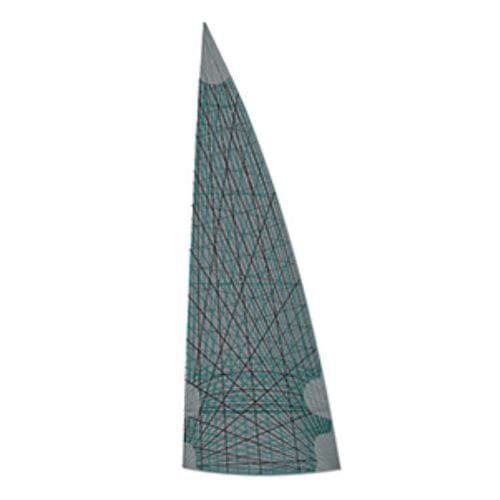 Грот - FUSION M 5 - Quantum Sails - для яхты, участвующей в регате / из карбона / мембранный