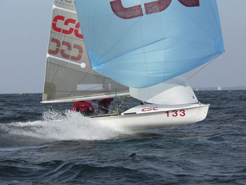 Двухместный швертбот -  505 - Rondar Raceboats - для регаты / с одной трапецией / 505
