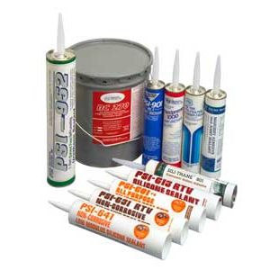 Силиконовый клей-мастика - PSI 601 / PSI-613  - Polymeric Systems - универсальный