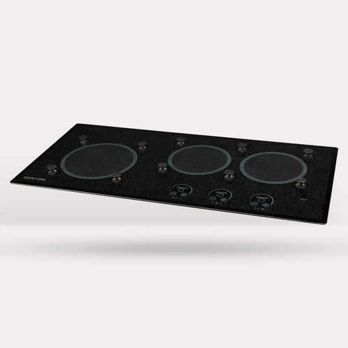 Электрическая варочная панель - Lite-Touch Q® 3 with PUPS™ - Kenyon International, Inc. - для катера / 3 горелки