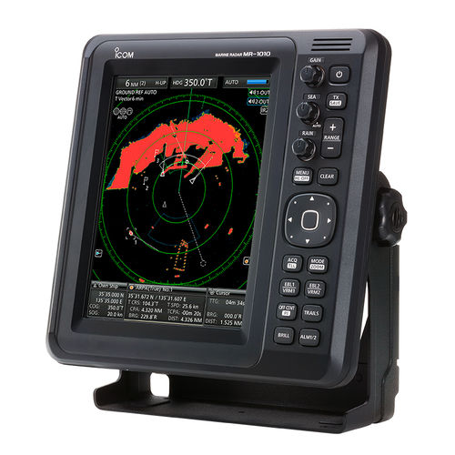 Радар для катера - MR-1010RII - Icom - ARPA / цветовой