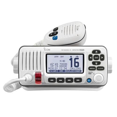 Морской радиоприемник - IC-M423GE - Icom - фиксированный / VHF / герметичный
