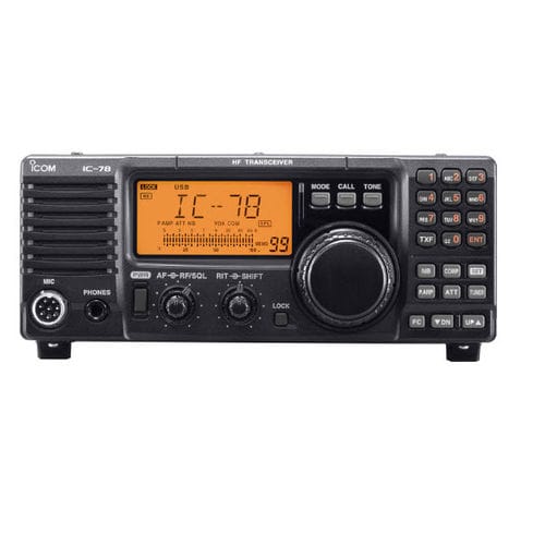 Радиоприемник для катера - IC-78 - Icom - фиксированный / HF / BLU