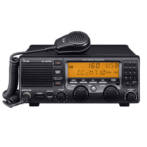 Радиоприемник для катера - IC-M710    - Icom - фиксированный / HF / СЧ