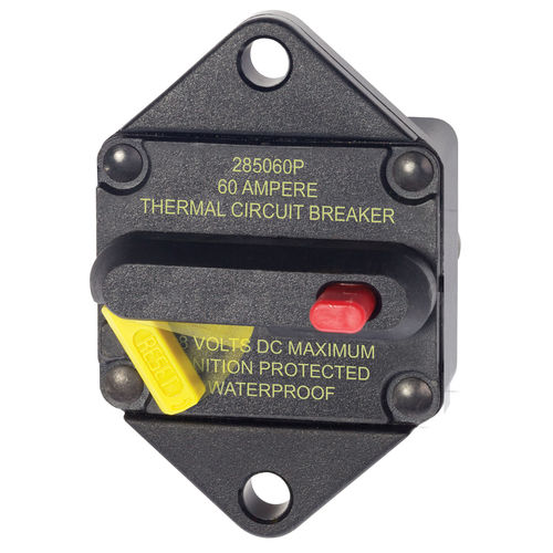 Выключатель для катера - 285-Series Panel Mount - Blue Sea - термический