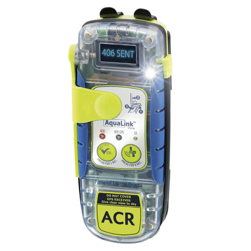 Персональный аварийный маяк для катера - AquaLink™ View - ACR - спутниковый / GPS / категория 1
