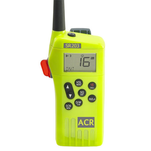 Морской радиоприемник - SR203 - ACR - для судна / переносной / VHF
