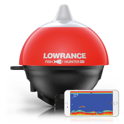 Морской рыбопоисковый эхолот - FishHunter - Lowrance - 3D / цветной / переносной