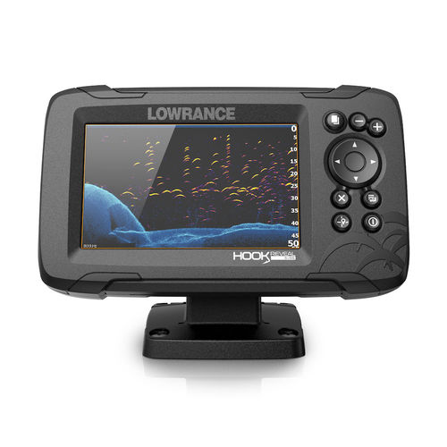 Панель приборов рыбопоисковый эхолот - HOOK Reveal 5x - Lowrance - гидролокатор / GPS / для катера