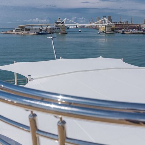 Тент от солнца для яхты - sunFLIP - Reckmann Yacht Equipment GmbH